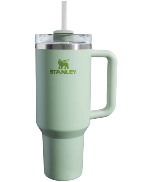 Green Divine Stanley 40 Oz. Quencher H2.0 FlowState Stainless Steel Vacuum Insulated Tumbler