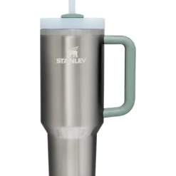 Stainless Steel Shale Stanley 40 Oz. Quencher H2.0 FlowState Stainless Steel Vacuum Insulated Tumbler