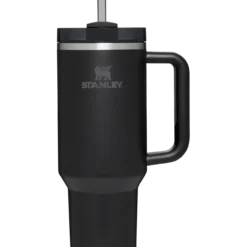 Black Stanley 40 Oz. Quencher H2.0 FlowState Stainless Steel Vacuum Insulated Tumbler