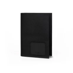 4CQ01CJ Personalized Passport Wallet - Fabric and Leather - SOWER P