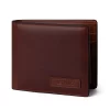 4CP05CJ PI - Personality Three-Fold Men's Wallet - Leather Pull Up