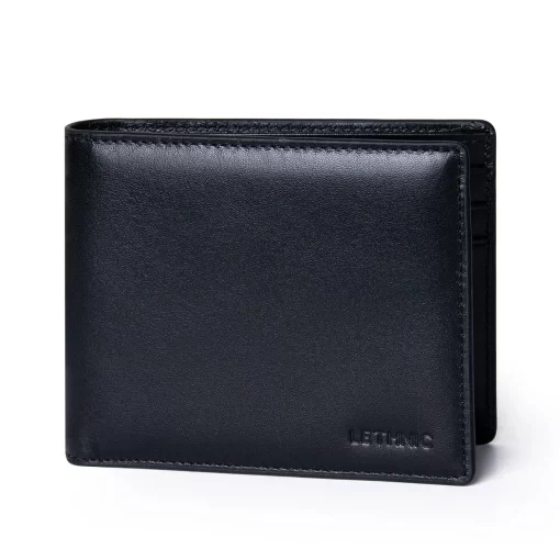 4CP03CJ Meron-H Horizontal Men's Wallet With Personality - Black