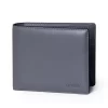 4CP03CJ Meron-H Horizontal Men's Wallet With Personality - Grey