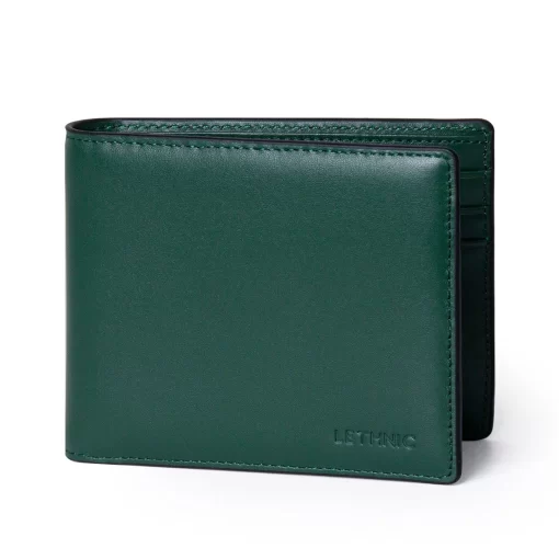 4CP03CJ Meron-H Horizontal Men's Wallet With Personality - Green Moss