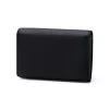 4CN03CJ Personalized Compact Card Wallet - Lucky-C - Black