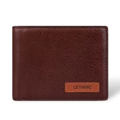 Alternative view of Personalized Tri-Fold Wallet - Vachetta