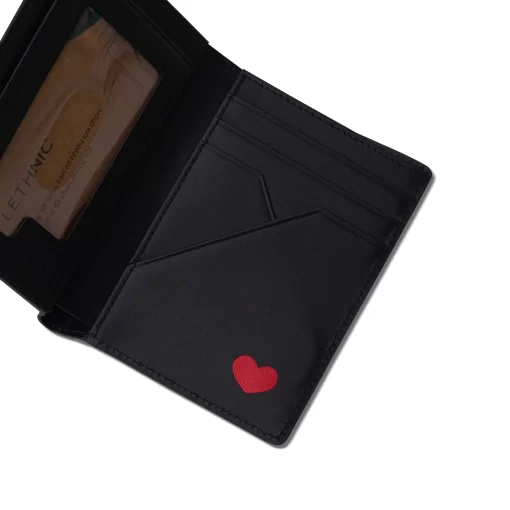 4CP07CJ Personality Men's Vertical Wallet LOVE - V