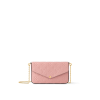 Félicie Pochette Monogram Empreinte Leather - Rose Poudre