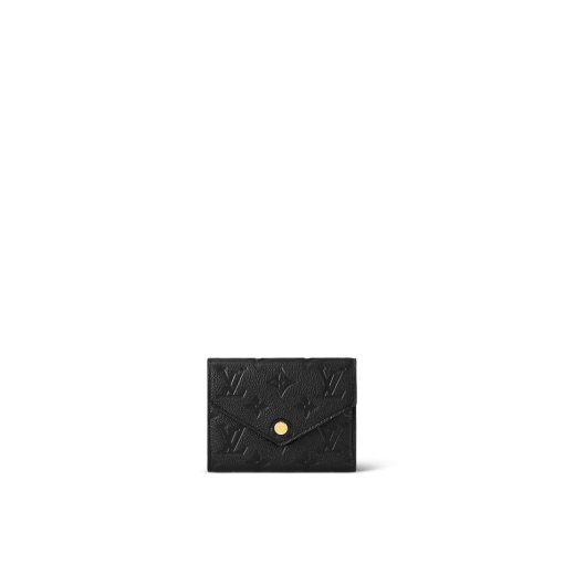 Victorine Wallet Monogram Empreinte Leather - M83590 - Black