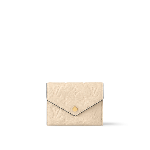 Victorine Wallet Monogram Empreinte Leather - M83590 - Cream