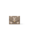 Victorine Wallet Monogram Empreinte Leather - M82925 - Dove/Cream