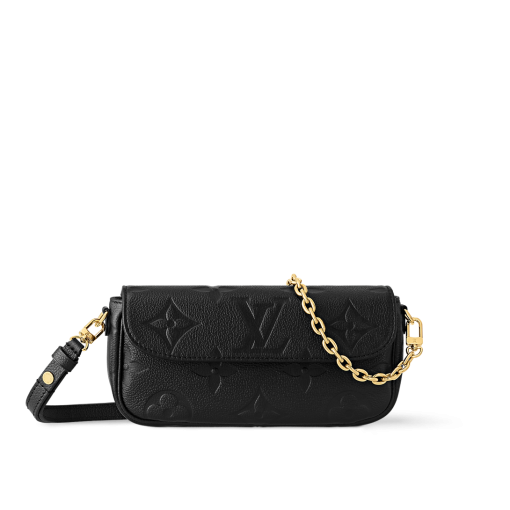 Wallet on Chain Ivy Monogram Empreinte Leather