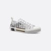 B23 Low-Top Sneaker White And Black Dior Oblique Canvas - 3SN249YJP_H069