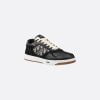 B27 Low-Top Sneaker Black Smooth Calfskin With Beige And Black Dior Oblique Jacquard - 3SN272ZIR_H965