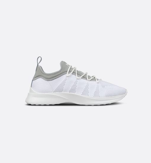 B25 Sneaker Gray Neoprene And White Technical Mesh - 3SN275ZJD_H068