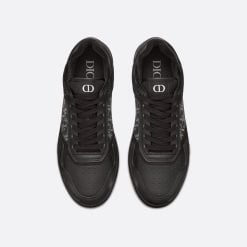 Alternative view of B27 Low-Top Sneaker Black Dior Oblique Galaxy Leather With Smooth Calfskin And Suede