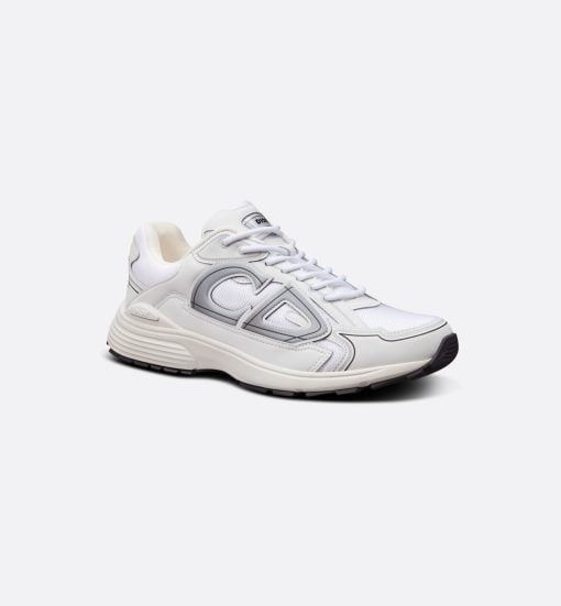 B30 Sneaker White Mesh And Technical Fabric - 3SN279ZND_H000