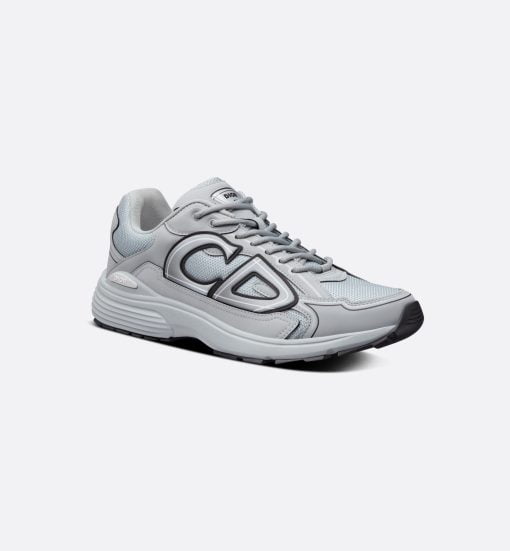 B30 Sneaker Dior Gray Mesh And Technical Fabric - 3SN279ZRD_H868