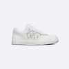 B27 Low-Top Sneaker White Smooth Calfskin And Dior Oblique Galaxy Leather - 3SN272ZSB_H000