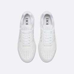 Alternative view of B27 Low-Top Sneaker White Smooth Calfskin And Dior Oblique Galaxy Leather