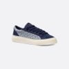 B33 Sneaker Navy Blue Dior Oblique Jacquard And Suede - 3SN303ZWN_H559