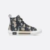 B23 High-Top Sneaker Beige And Black Maxi Dior Oblique Jacquard - 3SH126ZXX_H961
