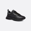 B25 Runner Sneaker Black Smooth Calfskin And Dior Oblique Jacquard - 3SN299ZIR_H900