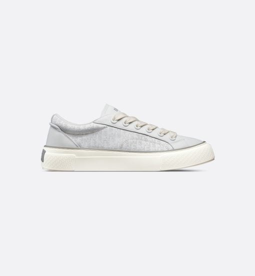 B33 Sneaker White Smooth Calfskin And Dior Oblique Jacquard - 3SN303ZYS_H068