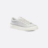B33 Sneaker White Smooth Calfskin And Dior Oblique Jacquard - 3SN303ZYS_H068