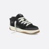 B9S Skater Sneaker Limited And Numbered Edition, Black Dior Oblique Suede and Jacquard - 3SN289ZZG_H981