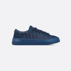 B33 Sneaker Blue Dior Oblique Denim - 3SN303ZDN_H565
