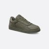 B27 Low-Top Sneaker Khaki Grained Calfskin And Khaki Dior Gravity Leather - 3SN272ZAY_H606