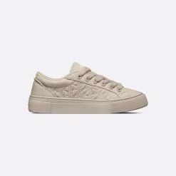 B33 SNEAKER Beige Grained Calfskin And Beige Dior Gravity Leather - 3SN303ZAY_H120