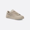 B33 SNEAKER Beige Grained Calfskin And Beige Dior Gravity Leather - 3SN303ZAY_H120