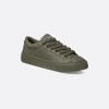 B33 Sneaker Khaki Grained Calfskin And Khaki Dior Gravity Leather - 3SN303ZAY_H606