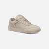 B27 Low-Top Sneaker Beige Grained Calfskin And Beige Dior Gravity Leather - 3SN272ZAY_H120