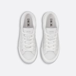 Alternative view of B33 Sneaker White Grained Calfskin And White Dior Gravity Leather