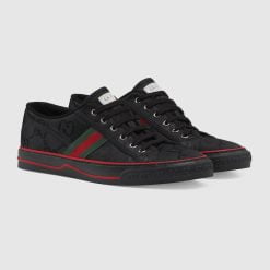 Alternative view of Men's Gucci Off The Grid Sneaker Black GG Nylon Made From ECONYL®— Regenerated Nylon