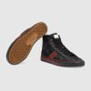 Men's Gucci Off The Grid High Top Sneaker Black GG Nylon Made From ECONYL®— Regenerated Nylon - 628717 H9H80 1074