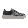 Men's GG Sneaker Black And Grey GG Supreme Canvas - 669582 AACOD 1072