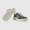 Men's GG Sneaker Black And Ebony GG Supreme Canvas - 669582 UPGA0 1080