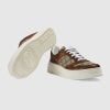 Men's GG Sneaker Beige And Ebony GG Supreme Canvas - 669582 UPGA0 2348