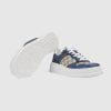 Men's GG Sneaker Beige And Blue GG Supreme Canvas - 669582 UPGB0 4273