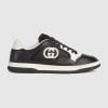 Men's MAC80 Sneaker Black And Off White Leather - 756811 AAB79 1051