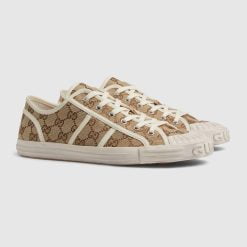 Alternative view of Men's GG Sneaker Beige And Ebony Original GG Canvas