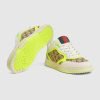 Men's Gucci Re-Web Sneaker Yellow And Ebony Original GG canvas - 787476 AADHW 9562