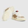 Men's Gucci Re-Web Sneaker Beige And Ebony Original GG Canvas - 787476 AADHW 9573