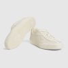 Men's Interlocking GG Sneaker White Suede - 791742 AADM0 9110