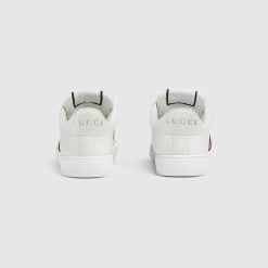 Alternative view of Men's Screener Sneaker White Leather
