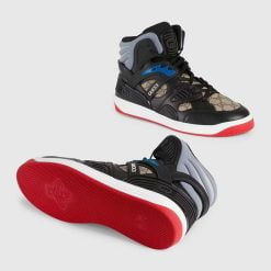 Alternative view of Gucci Basket High Top Black Demetra Beige Ebony Grey